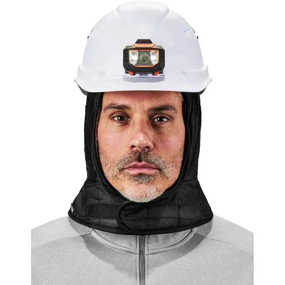 Ergodyne N-Ferno 6952 Thermal Insulated Hard Hat/Helmet Winter Liner, Black - Picture 4 of 8